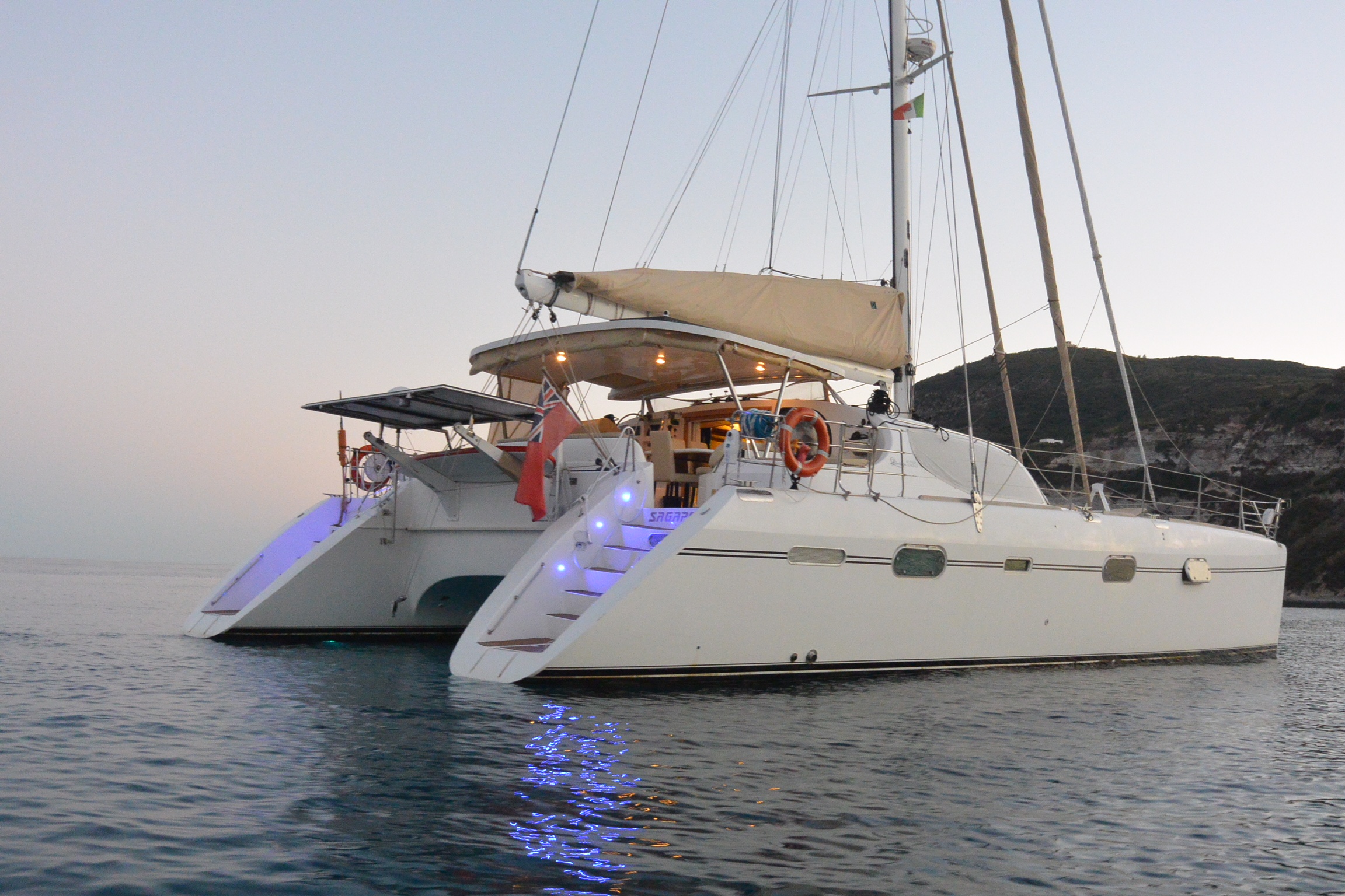 privilege 585 catamaran review